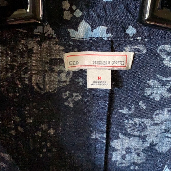 Gap Floral Button Down Dress M - Picture 3 of 3